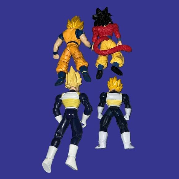 Dragon Ball Z Piccolo Super Saiyan Vegta Super Saiyan Mecha Freeza Figures B5 - Picture 9 of 11